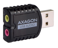 AXAGON ADA-10 Zewnętrzna karta dzwiękowa MINI, USB 2.0, 48kHz/16-bit stereo, USB-A - 722386 - zdjęcie 1